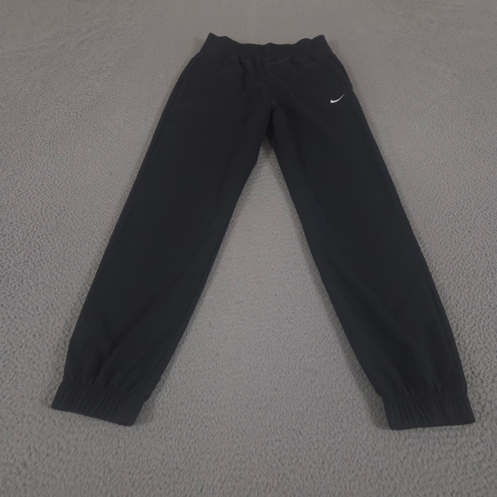 Nike Pants‎ Kids Large Black Dri-FIT One Woven Joggers Leg Performance Gear Gym